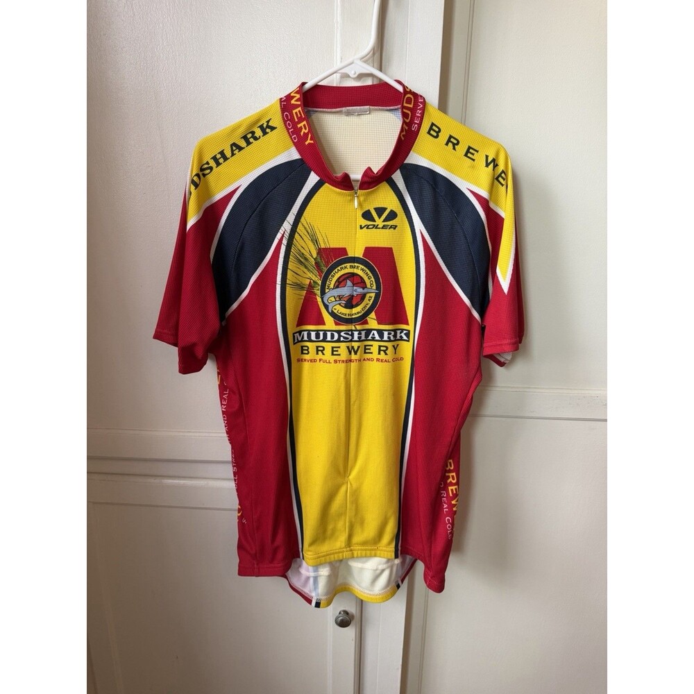 Voler Mudshark Brewery Lake Havasu Beer Cycling Jersey, 21-Inch Pit-to-Pit